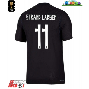 Noruega Jorgen Strand Larsen #11 Segunda Equipación Mundial 2026 Manga Corta